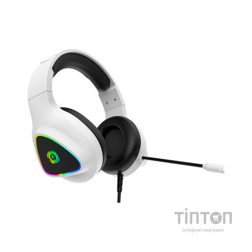 Навушники Canyon GH-6 Shadder Gaming 3.5 мм RGB White (CND-SGHS6W)