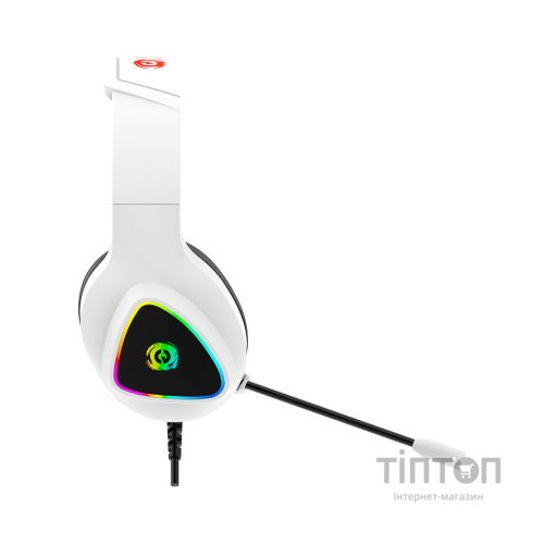 Навушники Canyon GH-6 Shadder Gaming 3.5 мм RGB White (CND-SGHS6W)
