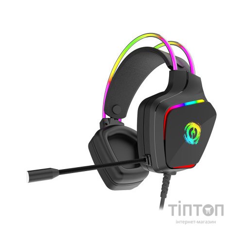 Навушники Canyon GH-9A Darkless Gaming 3.5 мм RGB Black (CND-SGHS9A)