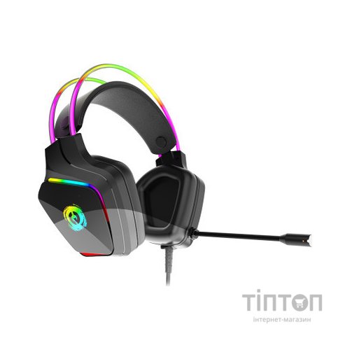 Навушники Canyon GH-9A Darkless Gaming 3.5 мм RGB Black (CND-SGHS9A)