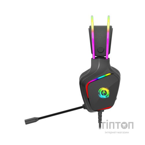 Навушники Canyon GH-9A Darkless Gaming 3.5 мм RGB Black (CND-SGHS9A)