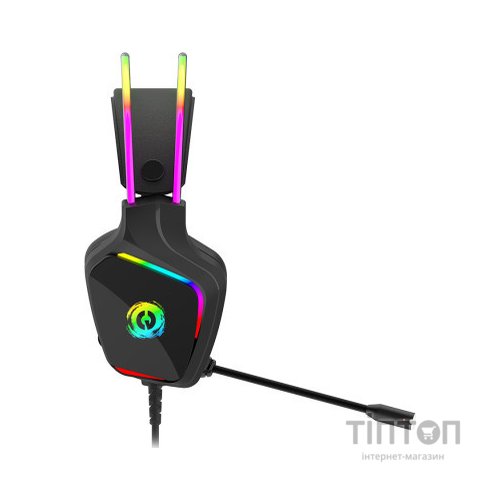 Навушники Canyon GH-9A Darkless Gaming 3.5 мм RGB Black (CND-SGHS9A)