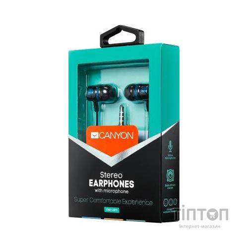 Навушники Canyon Green (CNE-CEP3G)
