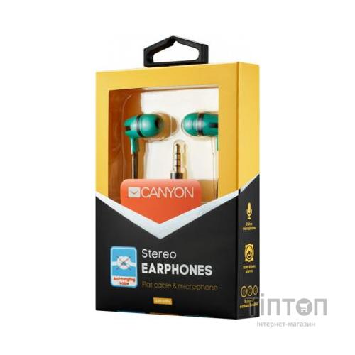 Навушники Canyon Green (CNS-CEP4G)