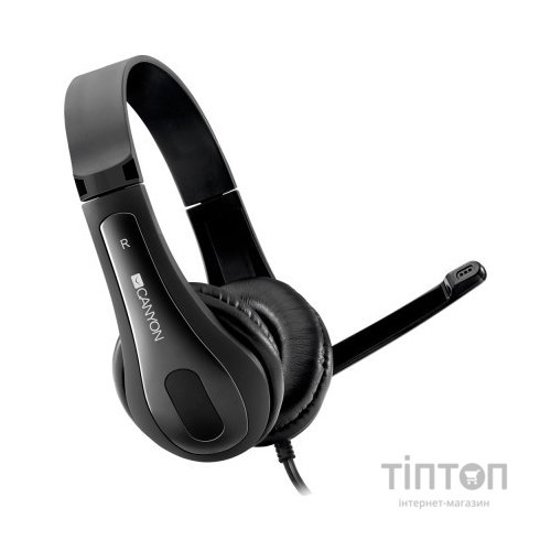 Навушники Canyon HSC-1 Black (CNS-CHSC1B)