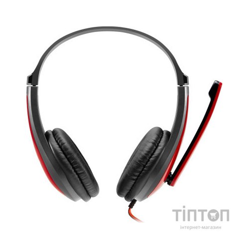 Навушники Canyon HSC-1 Black-Red (CNS-CHSC1BR)