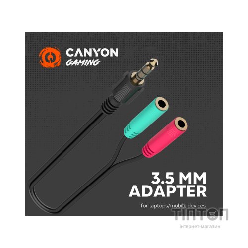 Навушники Canyon Interceptor GH-8A Black-Orange (CND-SGHS8A)