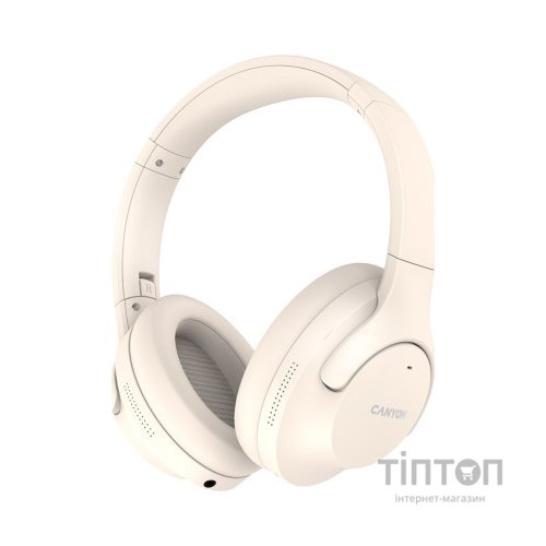 Навушники Canyon OnRiff 10 ANC Bluetooth Beige (CNS-CBTHS10BG)