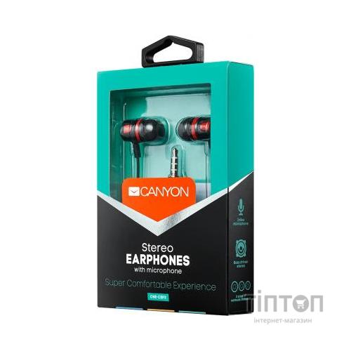 Навушники Canyon Red (CNE-CEP3R)