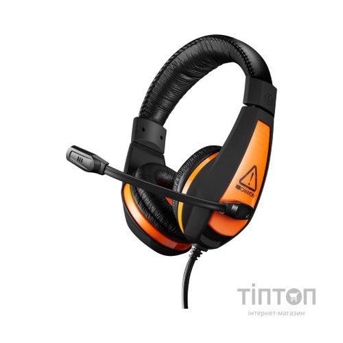 Навушники Canyon Star Raider GH-1A Black-Orange (CND-SGHS1A)