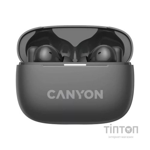 Навушники Canyon TWS-10 OnGo ANC ENC Black (CNS-TWS10BK)