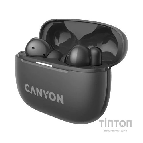 Навушники Canyon TWS-10 OnGo ANC ENC Black (CNS-TWS10BK)