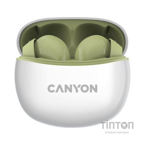 Навушники Canyon TWS-5 Green (CNS-TWS5GR)
