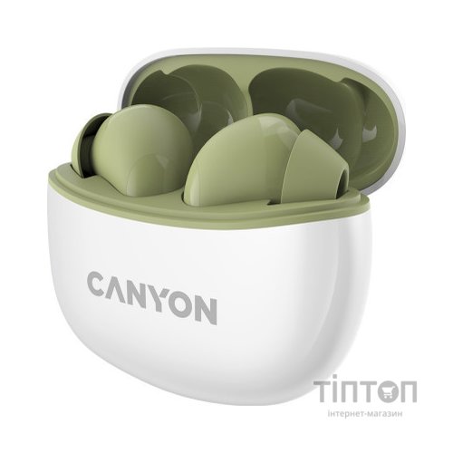 Навушники Canyon TWS-5 Green (CNS-TWS5GR)