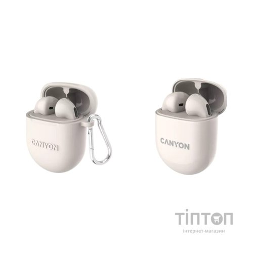Навушники Canyon TWS-6 Beige (CNS-TWS6BE)