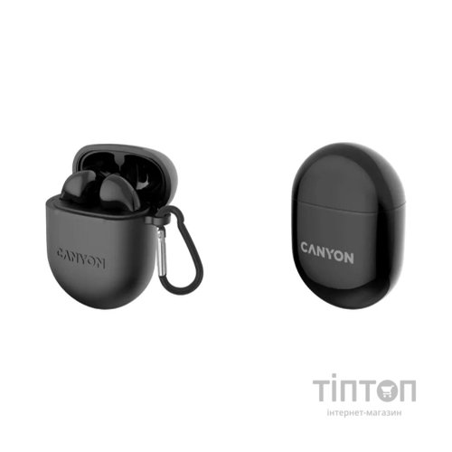 Навушники Canyon TWS-6 Black (CNS-TWS6B)