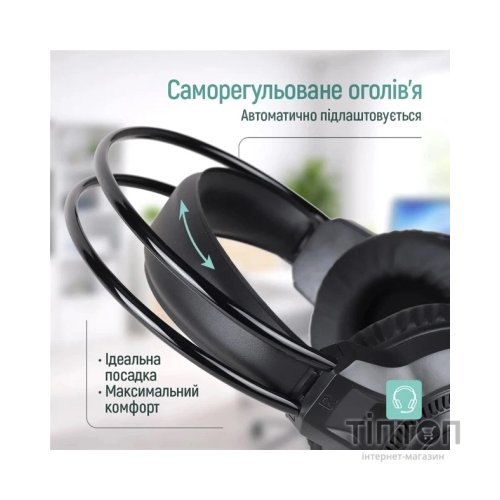 Навушники ColorWay GlowCore RGB Black (CW-HPG02BK)