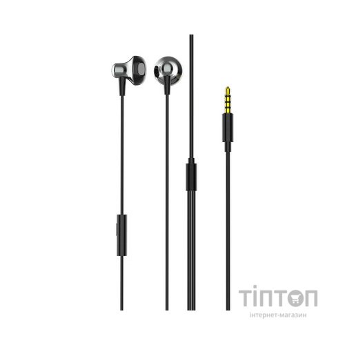 Навушники ColorWay Slim 3.5 mm Wired Earphone Blast 1 Black (CW-WD01BK)