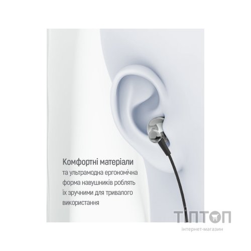 Навушники ColorWay Slim 3.5 mm Wired Earphone Blast 1 Black (CW-WD01BK)
