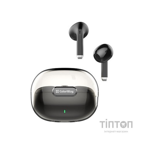 Навушники ColorWay Slim TWS-2 Earbuds Black (CW-TWS2BK)