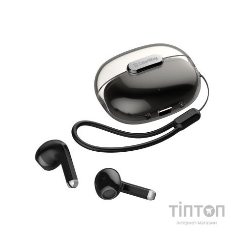 Навушники ColorWay Slim TWS-2 Earbuds Black (CW-TWS2BK)