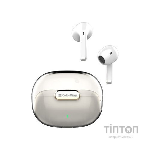 Навушники ColorWay Slim TWS-2 Earbuds White (CW-TWS2WT)