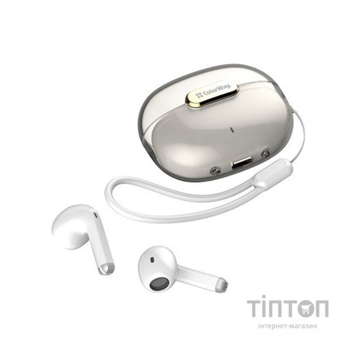 Навушники ColorWay Slim TWS-2 Earbuds White (CW-TWS2WT)
