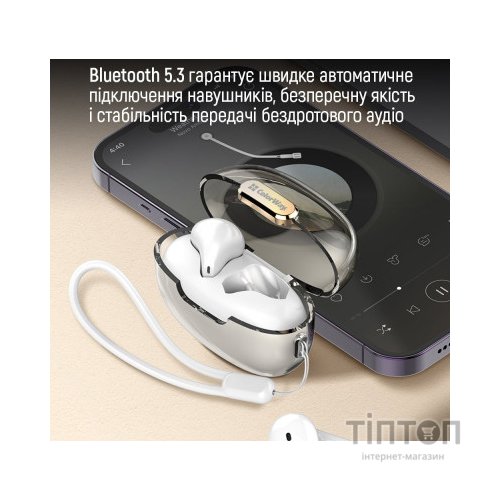 Навушники ColorWay Slim TWS-2 Earbuds White (CW-TWS2WT)