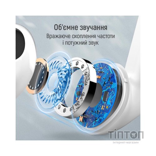 Навушники ColorWay Slim TWS-2 Earbuds White (CW-TWS2WT)