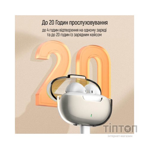 Навушники ColorWay Slim TWS-2 Earbuds White (CW-TWS2WT)