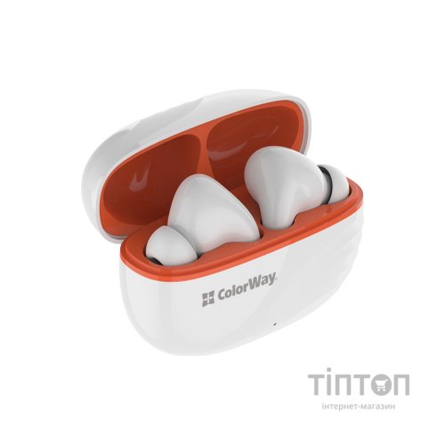 Навушники ColorWay Slim TWS-5 Earbuds White (CW-TWS5WT)