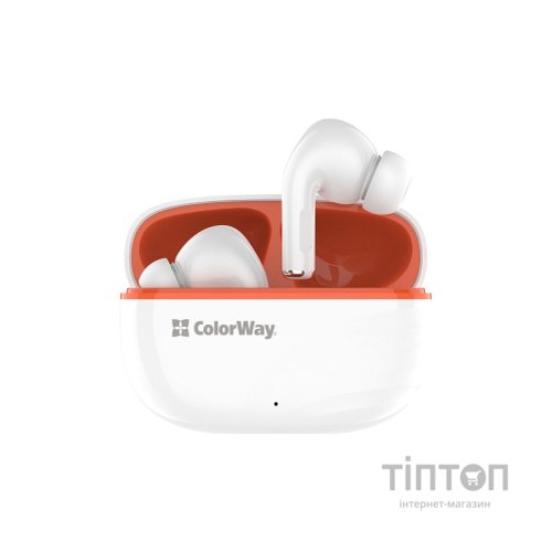 Навушники ColorWay Slim TWS-5 Earbuds White (CW-TWS5WT)