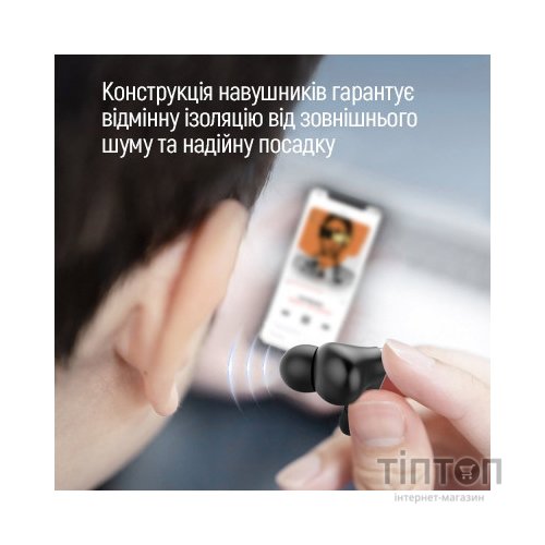 Навушники ColorWay TWS-3 Earbuds Black (CW-TWS3BK)