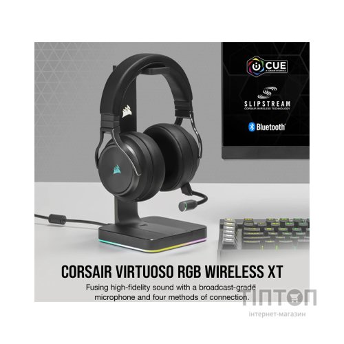 Навушники Corsair Corsair Virtuoso RGB Wireless XT (CA-9011188-EU)