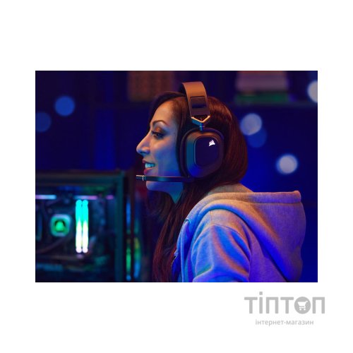 Навушники Corsair HS80 RGB Wireless Carbon (CA-9011235-EU)