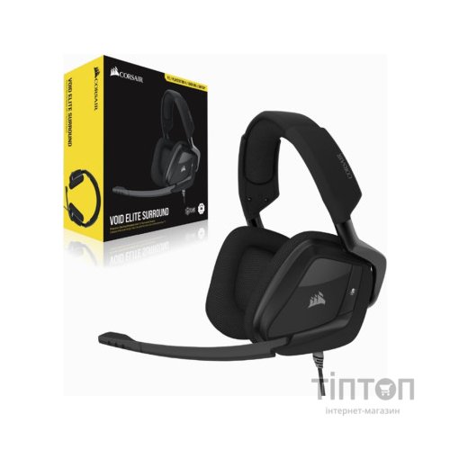 Навушники Corsair Void Elite Surround Surround Carbon (CA-9011205-EU)