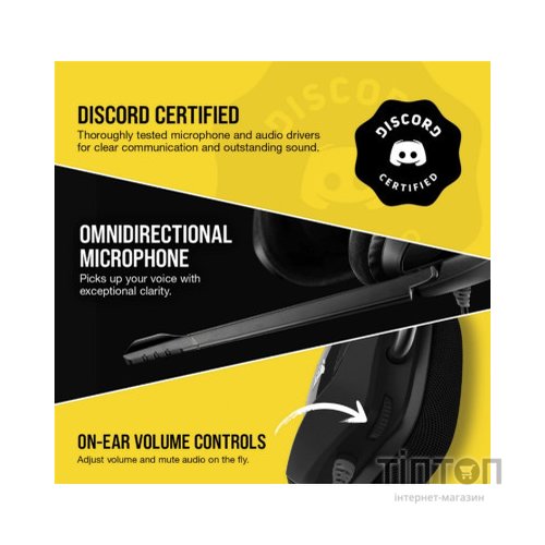 Навушники Corsair Void Elite Surround Surround Carbon (CA-9011205-EU)