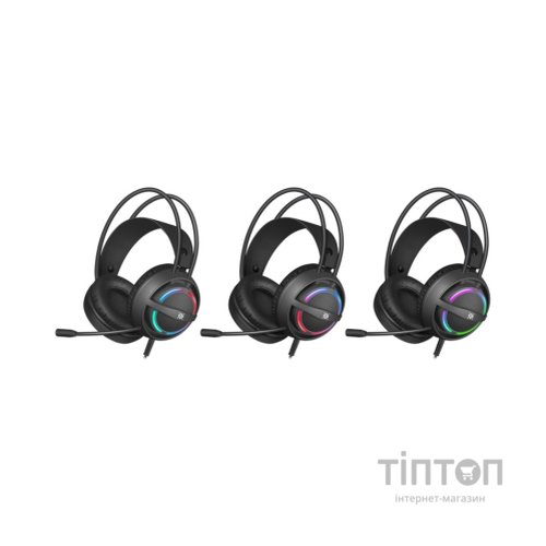 Навушники Defender Dexter RGB Black (64595)