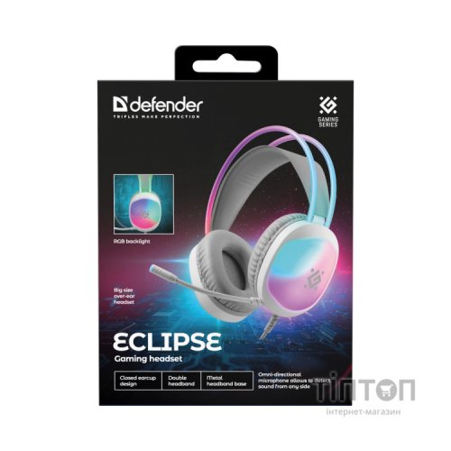 Навушники Defender Eclipse USB White (62440)