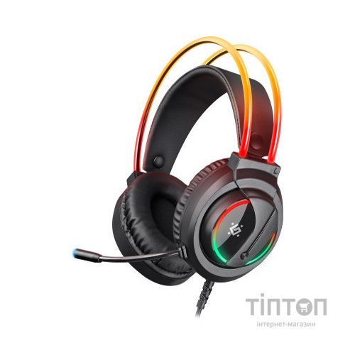 Навушники Defender Flame RGB Black (64555)