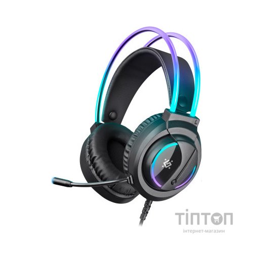 Навушники Defender Flame RGB Black (64555)