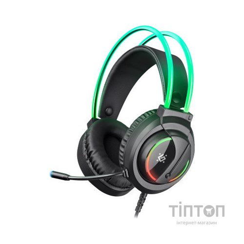 Навушники Defender Flame RGB Black (64555)