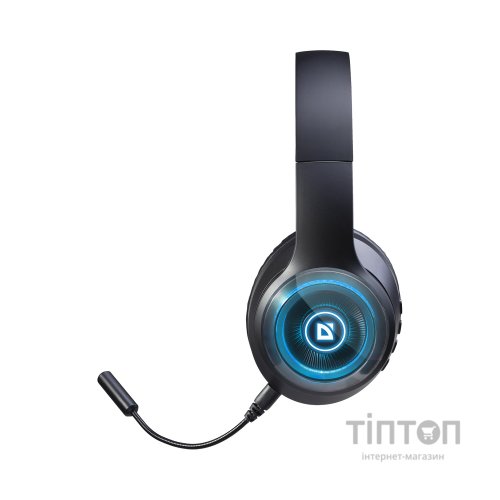 Навушники Defender FreeMotion B400 LED Bluetooth Black (63400)