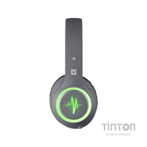Навушники Defender FreeMotion B571 Bluetooth LED Gray (63571)