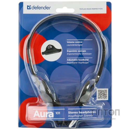 Навушники Defender HN-101 чорний