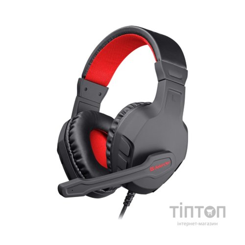 Навушники Defender Сujo Black-Red (64505)