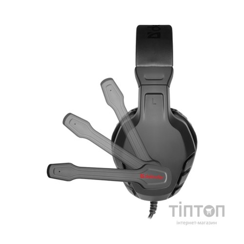 Навушники Defender Сujo Black-Red (64505)