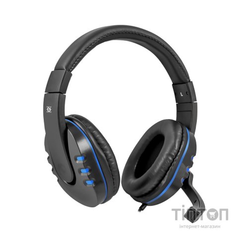 Навушники Defender Warhead G-160 Black-Blue (64118)