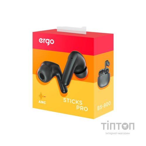 Навушники Ergo BS-900 Sticks Pro Black (BS-900K)