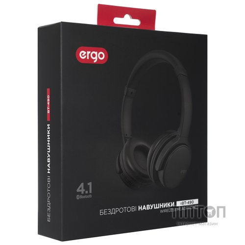 Навушники Ergo BT-490 Black